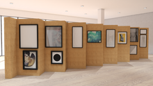 modular structures- diy-exposition wall-modular wall-wall-dynamic-natural-cork-corkbrick