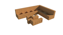 furniture-modular structures- diy-modular sofa-natural-cork-corkbrick