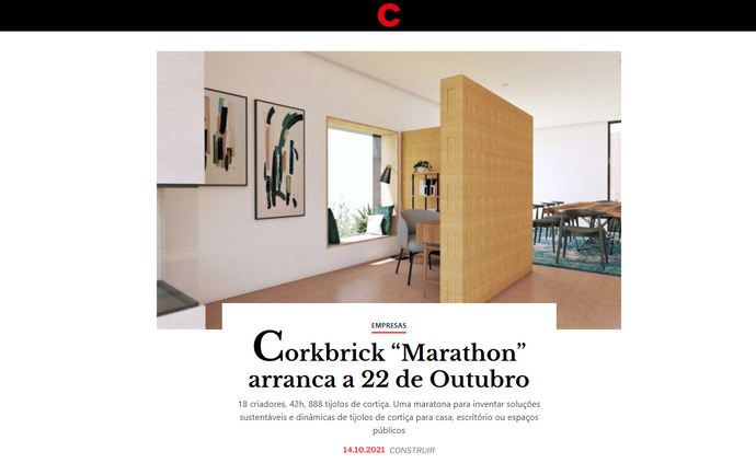 Revista Construir publica CORKBRICK Marathon