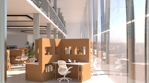 CORKBRICK EUROPE Makes the Long List for ABN AMRO's Infinity Workplace Concept Project!