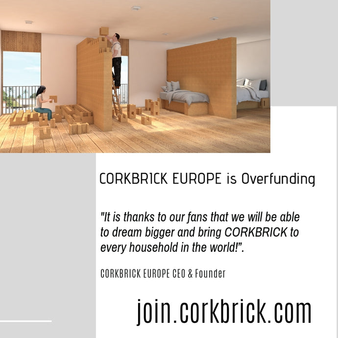 CORKBRICK EUROPE Crowdfunding is Overfunded - Heading to 500 Investors!