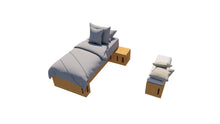 bedroom furniture-modular bed base-flexibility-dynamic-modular structures- diy-natural-cork-corkbrick
