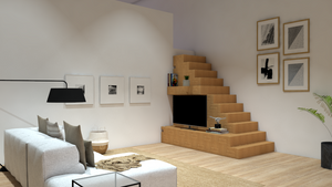 stairs - modular staircase- modular solutions- cork- natural-corkbrick