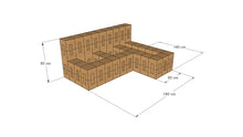 FARO — L-shaped sofa base