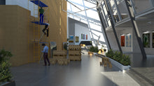 Museum and Temporary Gallery - modular solutions- cork- natural-corkbrick