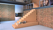 furniture-modular structures- diy-modular staircase-natural-cork-corkbrick