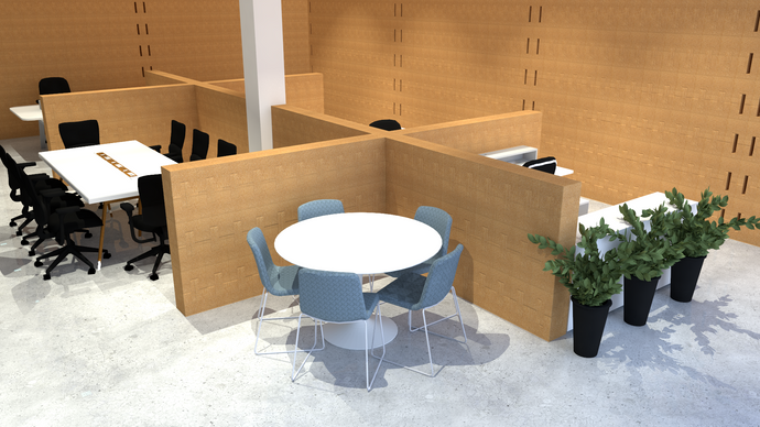 modular structures- diy-dynamic office-natural-cork-corkbrick